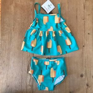 Hanna Andersson Swimmy Tankini Popsicles 2T/85cm